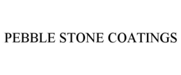 PEBBLE STONE COATINGS trademark