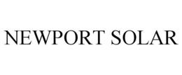 NEWPORT SOLAR trademark
