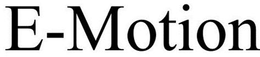 E-MOTION trademark