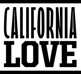 CALIFORNIA LOVE trademark