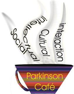 PARKINSON CAFÉ SOCIAL INTELLECTUAL CULTURAL INTERACTION trademark