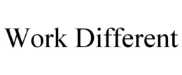 WORK DIFFERENT trademark