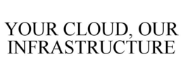 YOUR CLOUD, OUR INFRASTRUCTURE trademark