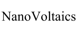 NANOVOLTAICS trademark
