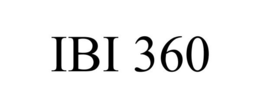 IBI 360 trademark