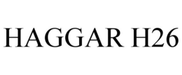 HAGGAR H26 trademark