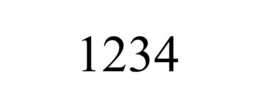 1234 trademark