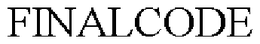 FINALCODE trademark