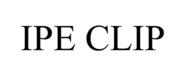 IPE CLIP trademark