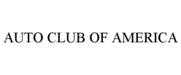 AUTO CLUB OF AMERICA trademark