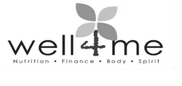 WELL4ME NUTRITION FINANCE BODY SPIRIT trademark