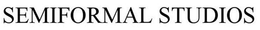 SEMIFORMAL STUDIOS trademark