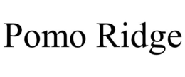 POMO RIDGE trademark