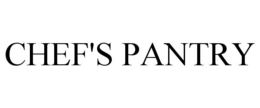 CHEF'S PANTRY trademark