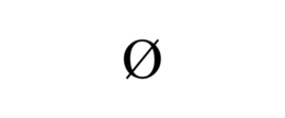 Ø trademark