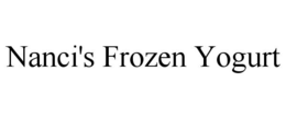 NANCI'S FROZEN YOGURT trademark