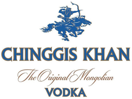 CHINGGIS KHAN THE ORIGINAL MONGOLIAN VODKA trademark