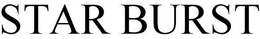 STAR BURST trademark