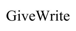 GIVEWRITE trademark