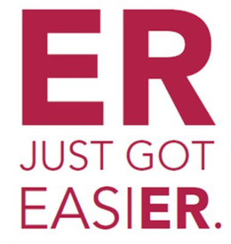 ER JUST GOT EASIER. trademark