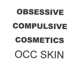 OBSESSIVE COMPULSIVE COSMETICS OCC SKIN trademark