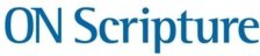 ON SCRIPTURE trademark