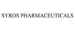 SYROS PHARMACEUTICALS trademark