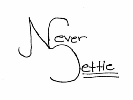NEVER SETTLE trademark