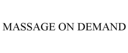 MASSAGE ON DEMAND trademark