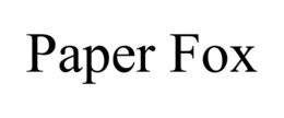 PAPER FOX trademark