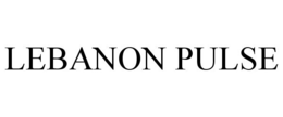LEBANON PULSE trademark