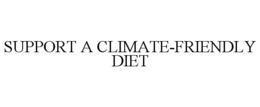 SUPPORT A CLIMATE-FRIENDLY DIET trademark