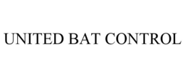 UNITED BAT CONTROL trademark