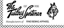 THE TAILORED SPORTSMAN EST 1920 MANUFACTURERS OF FINE RIDING APPAREL trademark