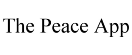 THE PEACE APP trademark