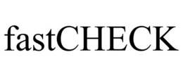 FASTCHECK trademark