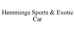 HEMMINGS SPORTS & EXOTIC CAR trademark