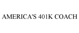 AMERICA'S 401K COACH trademark