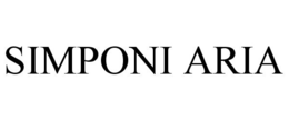 SIMPONI ARIA trademark
