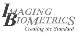 IMAGING BIOMETRICS CREATING THE STANDARD trademark
