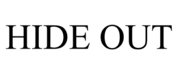HIDE OUT trademark