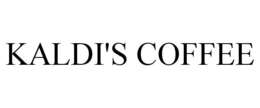 KALDI'S COFFEE trademark