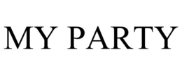 MY PARTY trademark