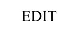EDIT trademark