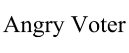 ANGRY VOTER trademark