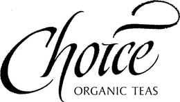CHOICE ORGANIC TEAS trademark