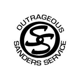 OUTRAGEOUS SANDERS SERVICE SS trademark