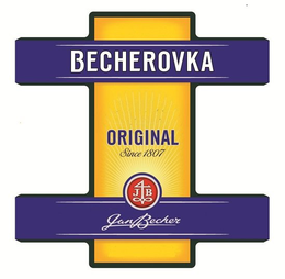 BECHEROVKA ORIGINAL SINCE 1807 J 4 B JAN BECHER trademark