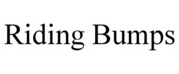 RIDING BUMPS trademark