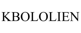 KBOLOLIEN trademark
